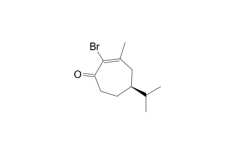 2-Bromo-6-isopropyl-3-methylcyclohept-2-enone