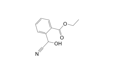 Benzoic acid, 2-(cyanohydroxymethyl)-, ethyl ester