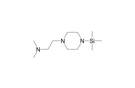1-(2-Dimethylaminoethyl)piperazine TMS