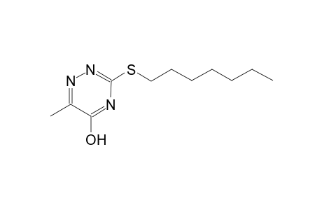 3-Heptylsulfanyl-6-methyl-[1,2,4]triazin-5-ol