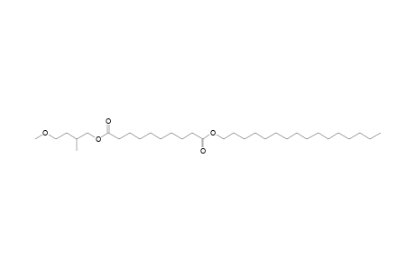 Sebacic acid, hexadecyl 4-methoxy-2-methylbutyl ester