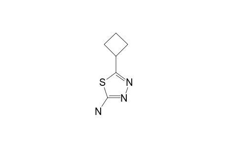 2-AMINO-5-CYCLOBUTYL-1,3,4-THIADIAZOLE
