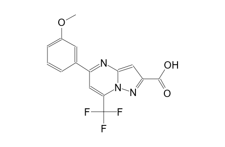 pyrazolo[1,5-a]pyrimidine-2-carboxylic acid, 5-(3-methoxyphenyl)-7-(trifluoromethyl)-