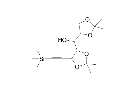(2,2-Dimethyl-1,3-dioxolan-4-yl){2,2-dimethyl-4-[2-(trimethylsilyl)ethynyl]-1,3-dioxolan-5-yl}methanol