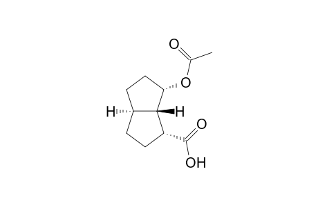 1-Pentalenecarboxylic acid, 6-(acetyloxy)octahydro-, (1.alpha.,3a.alpha.,6.beta.,6a.alpha.)-(.+-.)-