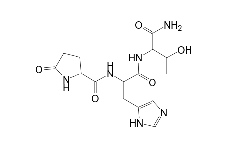 L-Threoninamide, 5-oxo-L-prolyl-L-histidyl-