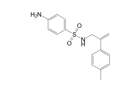 Benzenesulfonamide, 4-amino-N-[2-(4-methylphenyl)-2-propenyl]-