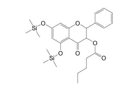 Pinobanksin 3-pentanoate, di-TMS