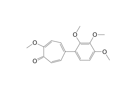 2-Methoxy-5-(2,3,4-trimethoxyphenyl)-1-cyclohepta-2,4,6-trienone