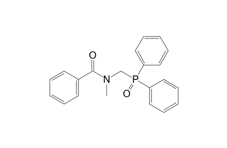 N-[(Diphenyloxophosphinyl)methyl]-N-methylbenzamide
