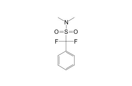 N,N-DIMETHYL-1,1-DIFLUORO-1-PHENYLMETHANESULFONAMIDE