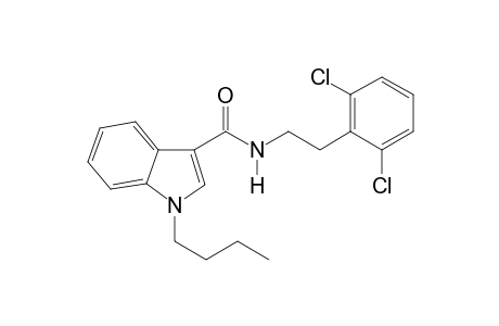 1-Butyl-N-[2-(2,6-dichlorophenyl)ethyl]-1H-indole-3-carboxamide