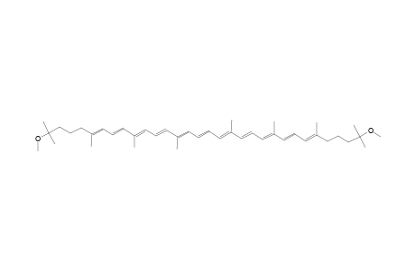 .psi.,.psi.-Carotene, 1,1',2,2'-tetrahydro-1,1'-dimethoxy-