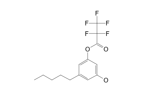 Phenol, 3-N-pentyl-5-pentafluoropropionyloxy-