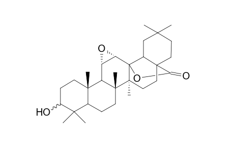 3.alpha.-Hydroxy-11.alpha.,12.alpha.-epoxy-oleanan-28,13.beta.-olide