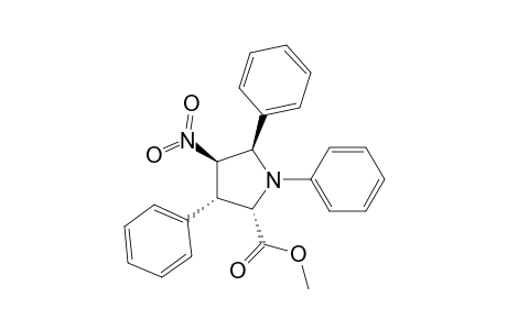 Proline, 4-nitro-1,3,5-triphenyl-, methyl ester, (2.alpha.,3.alpha.,4.beta.,5.beta.)-