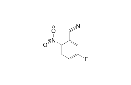 5-Fluoro-2-nitrobenzonitriile