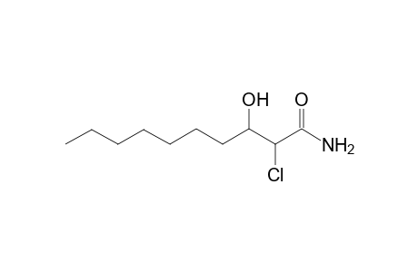 2-Chloro-3-hydroxydecanamide