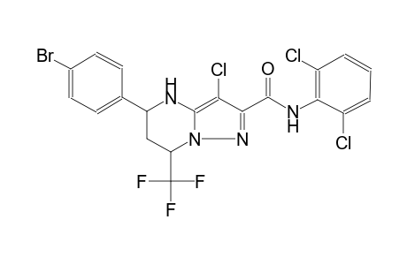5-(4-bromophenyl)-3-chloro-N-(2,6-dichlorophenyl)-7-(trifluoromethyl)-4,5,6,7-tetrahydropyrazolo[1,5-a]pyrimidine-2-carboxamide