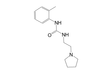 urea, N-(2-methylphenyl)-N'-[2-(1-pyrrolidinyl)ethyl]-