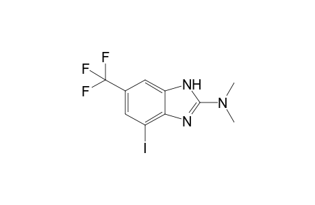 4-iodo-N,N-dimethyl-6-(trifluoromethyl)-1H-benzimidazol-2-amine