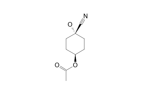 TRANS-4-ACETYLOXYCYCLOHEXANONE-CYANOHYDRIN