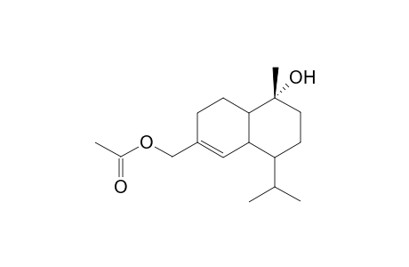 Acetic acid (R)-5-hydroxy-8-isopropyl-5-methyl-3,4,4a,5,6,7,8,8a-octahydro-naphthalen-2-ylmethyl ester