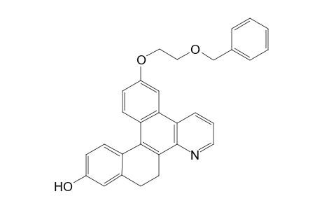12-Aza-7-[2-(benzyloxy)ethoxy]benzo[g]-2-hydroxy-13,14-dihydrochrysene