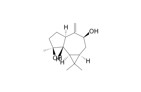 1H-Cycloprop[e]azulene-3,7-diol, decahydro-1,1,7-trimethyl-4-methylene-, [1aR-(1a.alpha.,3.beta.,4a.alpha.,7.beta.,7a.beta.,7b.al pha.)]-
