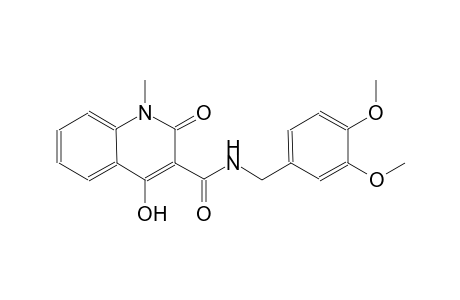 N-(3,4-dimethoxybenzyl)-4-hydroxy-1-methyl-2-oxo-1,2-dihydro-3-quinolinecarboxamide