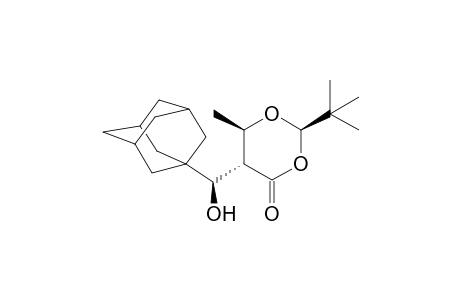 (1'R,2R,5R,6R)-5-[1'-(Adamant-1"-yl)-1'-hydroxymethyl]-2-(t-butyl)-6-methyl-1,3-dioxan-4-one