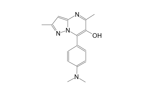 pyrazolo[1,5-a]pyrimidin-6-ol, 7-[4-(dimethylamino)phenyl]-2,5-dimethyl-