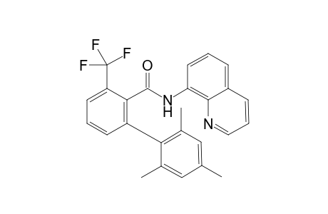 2',4',6'-Trimethyl-N-(quinolin-8-yl)-3-(trifluoromethyl)-[1,1'-biphenyl]-2-carbox amide