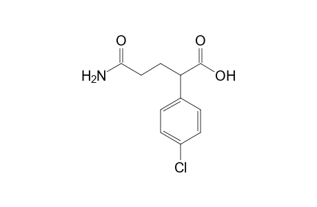 5-Amino-2-(4-chlorophenyl)-5-keto-valeric acid