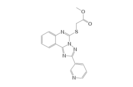 acetic acid, [[2-(3-pyridinyl)[1,2,4]triazolo[1,5-c]quinazolin-5-yl]thio]-, methyl ester
