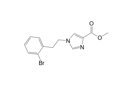 Methyl 1-[2-(2-bromophenyl)ethyl]-1H-imidazole-4-carboxylate