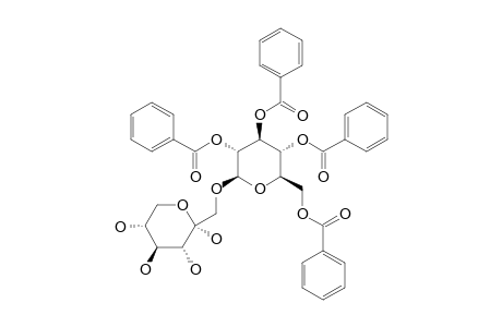 2,3,4,6-TETRA-O-BENZOYL-BETA-D-GLUCOPYRANOSYL-(1->1)-BETA-D-FRUCTOPYRANOSIDE