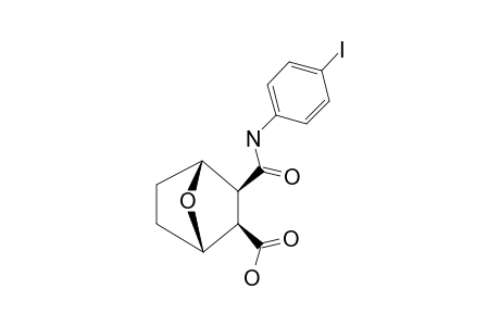 3-((4-IODOPHENYL)-CARBAMOYL)-7-OXABICYCLO-[2.2.1]-HEPTANE-2-CARBOXYLIC-ACID