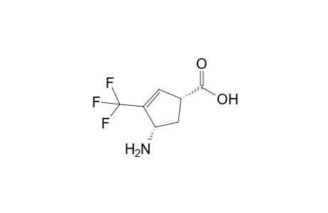 4-Amino-3-(trifluoromethyl)cyclopent-2-ene-1-carboxylic Acid