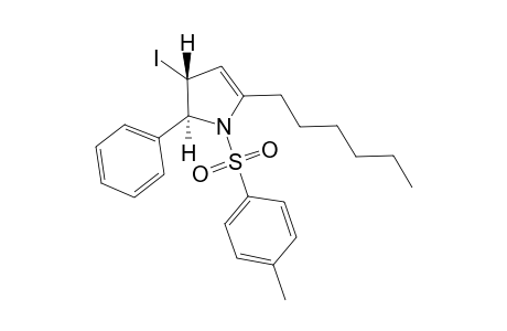 (2S,3R)-5-Hexyl-3-iodo-2-phenyl-1-(toluene-4-sulfonyl)-2,3-dihydro-1H-pyrrole