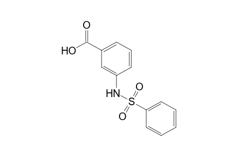 Benzoic acid, 3-[(phenylsulfonyl)amino]-