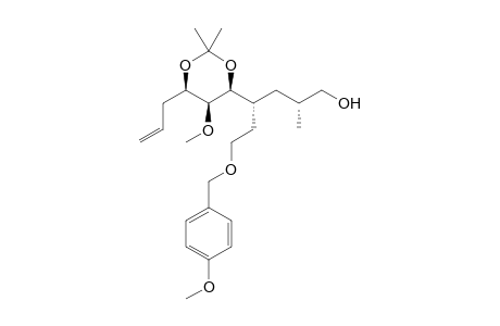 (2R,4R,5S,6S,7R)-5,7-Isopropylidenedioxy-6-methoxy4-[2-(4-methoxybenzyloxy)ethyl]-2-methyl-9-decenol