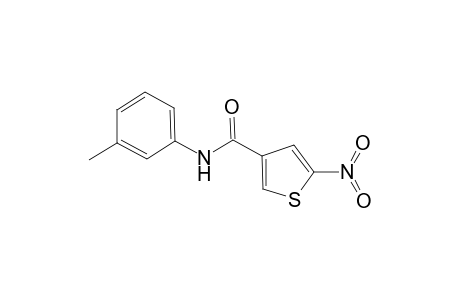 N-(3-methylphenyl)-5-nitro-3-thiophenecarboxamide