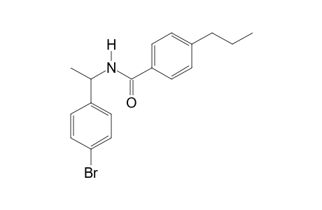 N-[1-(4-Bromophenyl)ethyl]-4-propylbenzamide