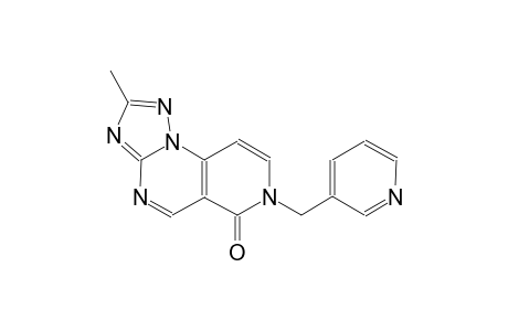 pyrido[3,4-e][1,2,4]triazolo[1,5-a]pyrimidin-6(7H)-one, 2-methyl-7-(3-pyridinylmethyl)-