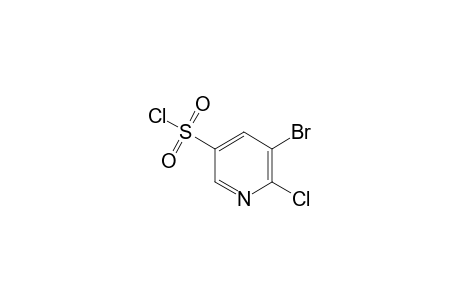 3-Bromo-2-chloropyridine-5-sulfonyl chloride
