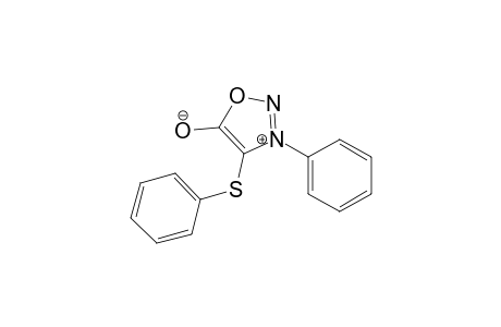 Sydnone, 3-phenyl-4-(phenylthio)-