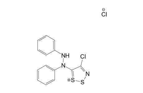 5-(N,N'-Diphenylhydrazine)-4-chloro-1,2,3-dithiazolium chloride