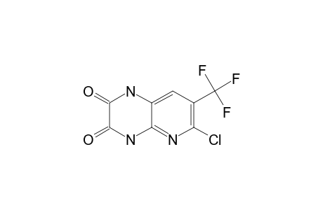 6-CHLORO-7-TRIFLUOROMETHYL-1,4-DIHYDRO-PYRIDO-[2,3-B]-PYRAZINE-2,3-DIONE