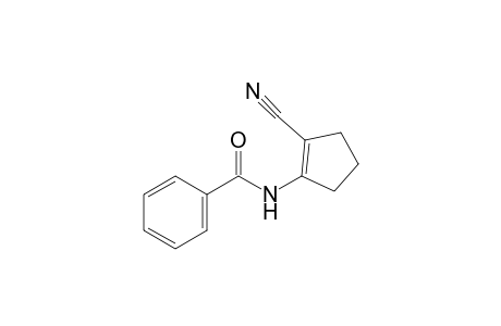 N-(2-Cyanocyclopent-1-enyl)benzamide